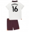 Manchester City Rodri Hernandez #16 Udebanetrøje Børn 2023-24 Kortærmet (+ Korte bukser)