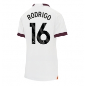 Manchester City Rodri Hernandez #16 Udebanetrøje Dame 2023-24 Kortærmet