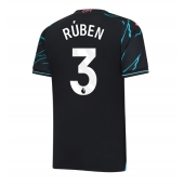 Manchester City Ruben Dias #3 Tredjetrøje 2023-24 Kortærmet