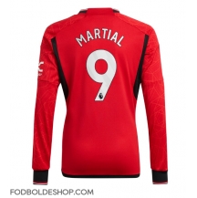 Manchester United Anthony Martial #9 Hjemmebanetrøje 2023-24 Langærmet