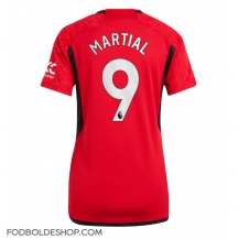 Manchester United Anthony Martial #9 Hjemmebanetrøje Dame 2023-24 Kortærmet