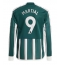 Manchester United Anthony Martial #9 Udebanetrøje 2023-24 Langærmet