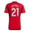 Manchester United Antony #21 Hjemmebanetrøje 2023-24 Kortærmet