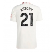 Manchester United Antony #21 Tredjetrøje 2023-24 Kortærmet
