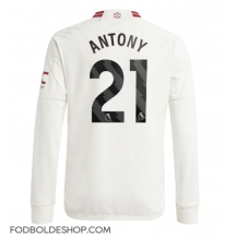 Manchester United Antony #21 Tredjetrøje 2023-24 Langærmet