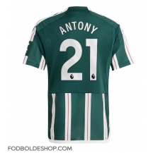 Manchester United Antony #21 Udebanetrøje 2023-24 Kortærmet
