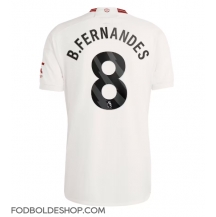 Manchester United Bruno Fernandes #8 Tredjetrøje 2023-24 Kortærmet