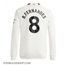 Manchester United Bruno Fernandes #8 Tredjetrøje 2023-24 Langærmet