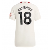 Manchester United Casemiro #18 Tredjetrøje Dame 2023-24 Kortærmet