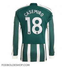 Manchester United Casemiro #18 Udebanetrøje 2023-24 Langærmet