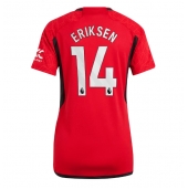Manchester United Christian Eriksen #14 Hjemmebanetrøje Dame 2023-24 Kortærmet