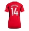 Manchester United Christian Eriksen #14 Hjemmebanetrøje Dame 2023-24 Kortærmet