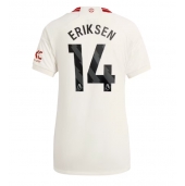 Manchester United Christian Eriksen #14 Tredjetrøje Dame 2023-24 Kortærmet