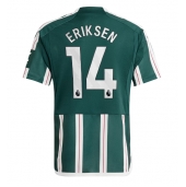 Manchester United Christian Eriksen #14 Udebanetrøje 2023-24 Kortærmet