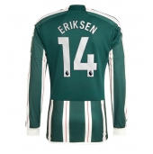 Manchester United Christian Eriksen #14 Udebanetrøje 2023-24 Langærmet