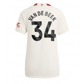Manchester United Donny van de Beek #34 Tredjetrøje Dame 2023-24 Kortærmet