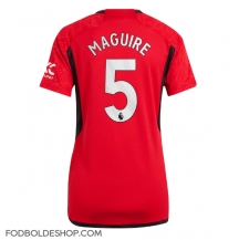 Manchester United Harry Maguire #5 Hjemmebanetrøje Dame 2023-24 Kortærmet