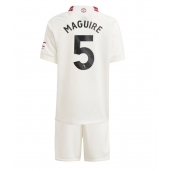 Manchester United Harry Maguire #5 Tredjetrøje Børn 2023-24 Kortærmet (+ Korte bukser)