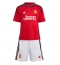 Manchester United Hjemmebanetrøje Børn 2023-24 Kortærmet (+ Korte bukser)