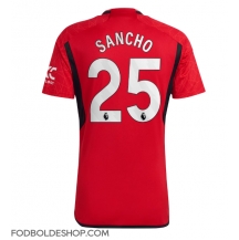 Manchester United Jadon Sancho #25 Hjemmebanetrøje 2023-24 Kortærmet