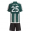 Manchester United Jadon Sancho #25 Udebanetrøje Børn 2023-24 Kortærmet (+ Korte bukser)