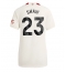 Manchester United Luke Shaw #23 Tredjetrøje Dame 2023-24 Kortærmet