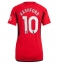 Manchester United Marcus Rashford #10 Hjemmebanetrøje Dame 2023-24 Kortærmet