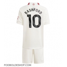 Manchester United Marcus Rashford #10 Tredjetrøje Børn 2023-24 Kortærmet (+ Korte bukser)