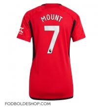 Manchester United Mason Mount #7 Hjemmebanetrøje Dame 2023-24 Kortærmet