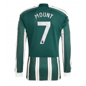 Manchester United Mason Mount #7 Udebanetrøje 2023-24 Langærmet