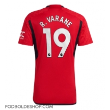 Manchester United Raphael Varane #19 Hjemmebanetrøje 2023-24 Kortærmet