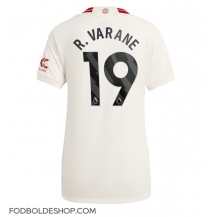 Manchester United Raphael Varane #19 Tredjetrøje Dame 2023-24 Kortærmet