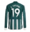 Manchester United Raphael Varane #19 Udebanetrøje 2023-24 Langærmet