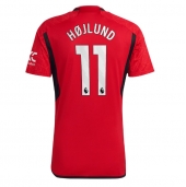 Manchester United Rasmus Hojlund #11 Hjemmebanetrøje 2023-24 Kortærmet