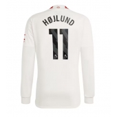 Manchester United Rasmus Hojlund #11 Tredjetrøje 2023-24 Langærmet