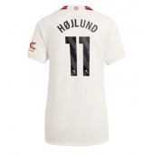Manchester United Rasmus Hojlund #11 Tredjetrøje Dame 2023-24 Kortærmet