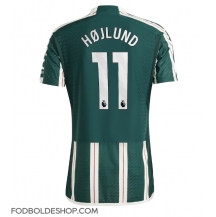 Manchester United Rasmus Hojlund #11 Udebanetrøje 2023-24 Kortærmet
