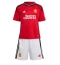 Manchester United Victor Lindelof #2 Hjemmebanetrøje Børn 2023-24 Kortærmet (+ Korte bukser)
