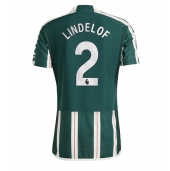 Manchester United Victor Lindelof #2 Udebanetrøje 2023-24 Kortærmet