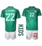 Mexico Hirving Lozano #22 Hjemmebanetrøje Børn VM 2022 Kortærmet (+ Korte bukser)