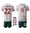 Mexico Hirving Lozano #22 Udebanetrøje Børn VM 2022 Kortærmet (+ Korte bukser)