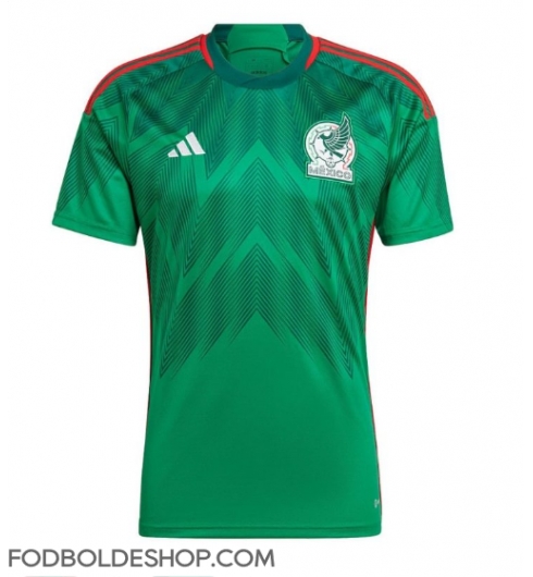 Mexico Hjemmebanetrøje VM 2022 Kortærmet