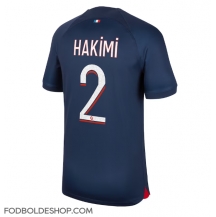 Paris Saint-Germain Achraf Hakimi #2 Hjemmebanetrøje 2023-24 Kortærmet
