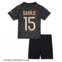 Paris Saint-Germain Danilo Pereira #15 Tredjetrøje Børn 2023-24 Kortærmet (+ Korte bukser)