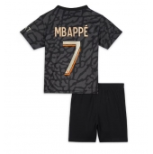 Paris Saint-Germain Kylian Mbappe #7 Tredjetrøje Børn 2023-24 Kortærmet (+ Korte bukser)