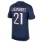 Paris Saint-Germain Lucas Hernandez #21 Hjemmebanetrøje 2023-24 Kortærmet