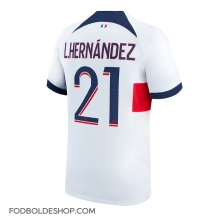 Paris Saint-Germain Lucas Hernandez #21 Udebanetrøje 2023-24 Kortærmet