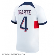 Paris Saint-Germain Manuel Ugarte #4 Udebanetrøje 2023-24 Kortærmet
