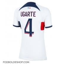 Paris Saint-Germain Manuel Ugarte #4 Udebanetrøje Dame 2023-24 Kortærmet