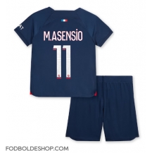 Paris Saint-Germain Marco Asensio #11 Hjemmebanetrøje Børn 2023-24 Kortærmet (+ Korte bukser)